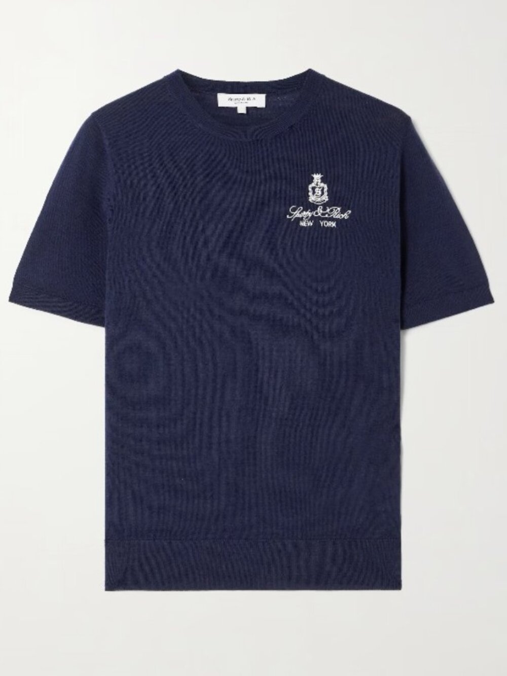 Sporty & Rich Merino Wool T-Shirt NWT